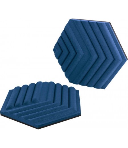 Elgato Wave Panels Foam Starter Set, Acoustic Treatment, Composite Plastic Frame Material, Blue | 10AAL9901