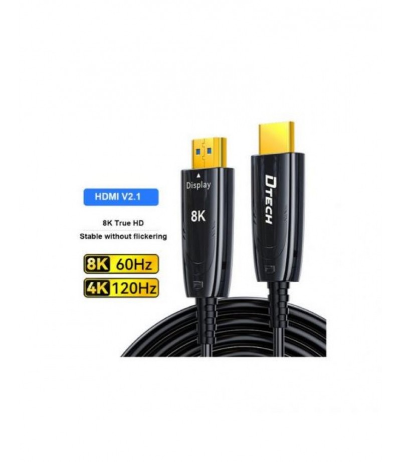 DTECH DT-HOF8030 8K HDMI FIBER CABLE 2.1V 30M