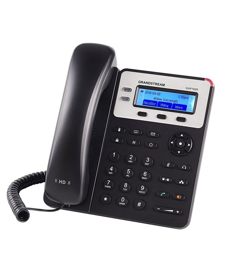 Grandstream GXP1625 Small To Medium Business HD IP Phone With POE VoIP Phone And Device - Black | GXP1625
