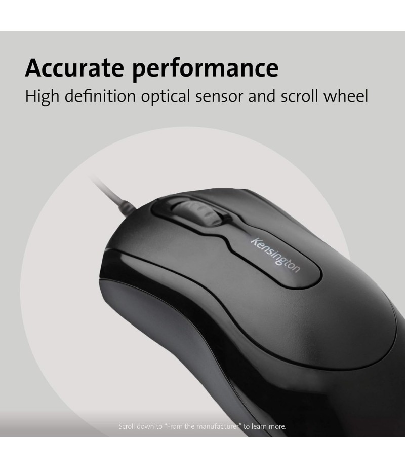 KENSINGTON Mouse in a BOX Wired MOUSE K72356