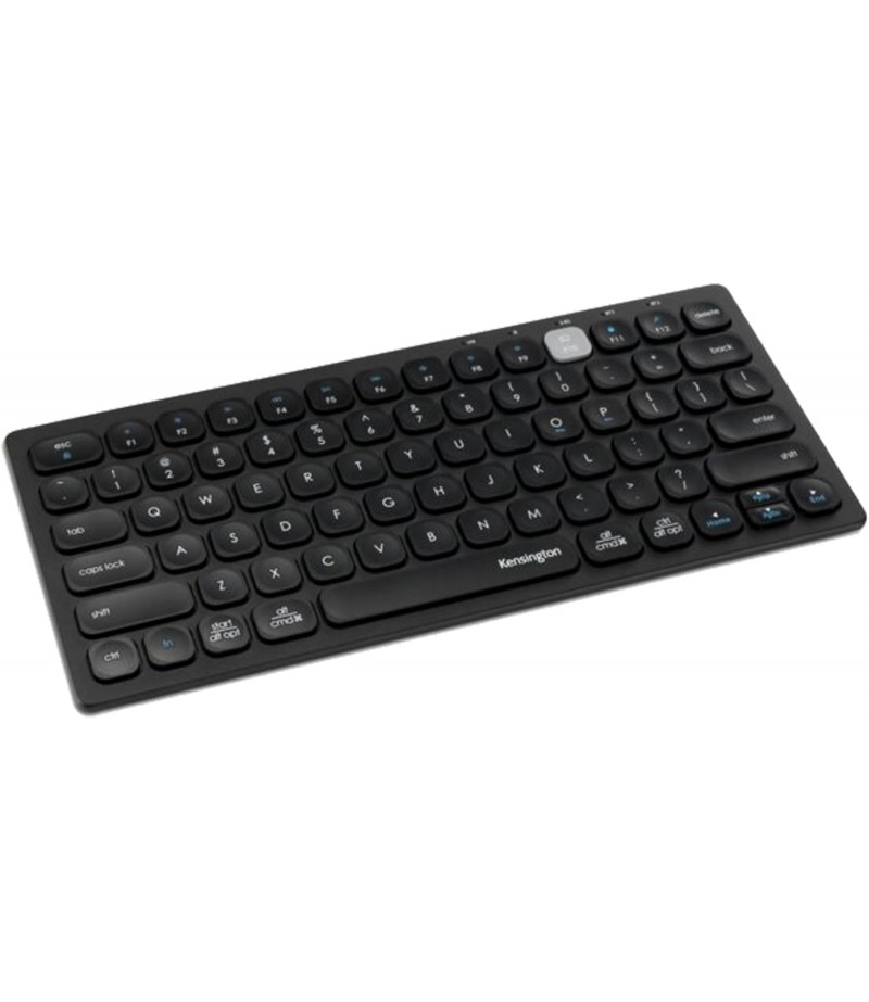 KENSINGTON COMPACT KEYBOARD. Bluethooth 3.0/5.0, Wireless ( 3 DEVICE SUPPORT) K75502AB ( BLACK )