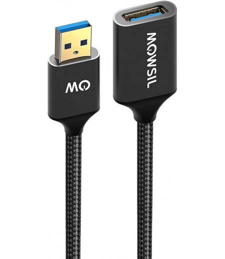 Mowsil USB 3.0 Extension Cable 1.8 Mtr