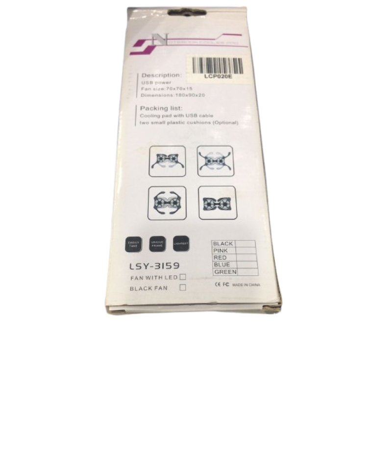 Notebook laptop cooling pad