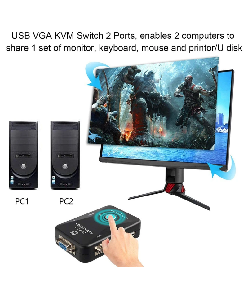 OEM KVM Switch 2 Port