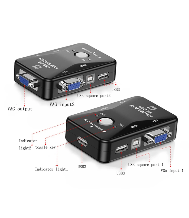 OEM KVM Switch 2 Port