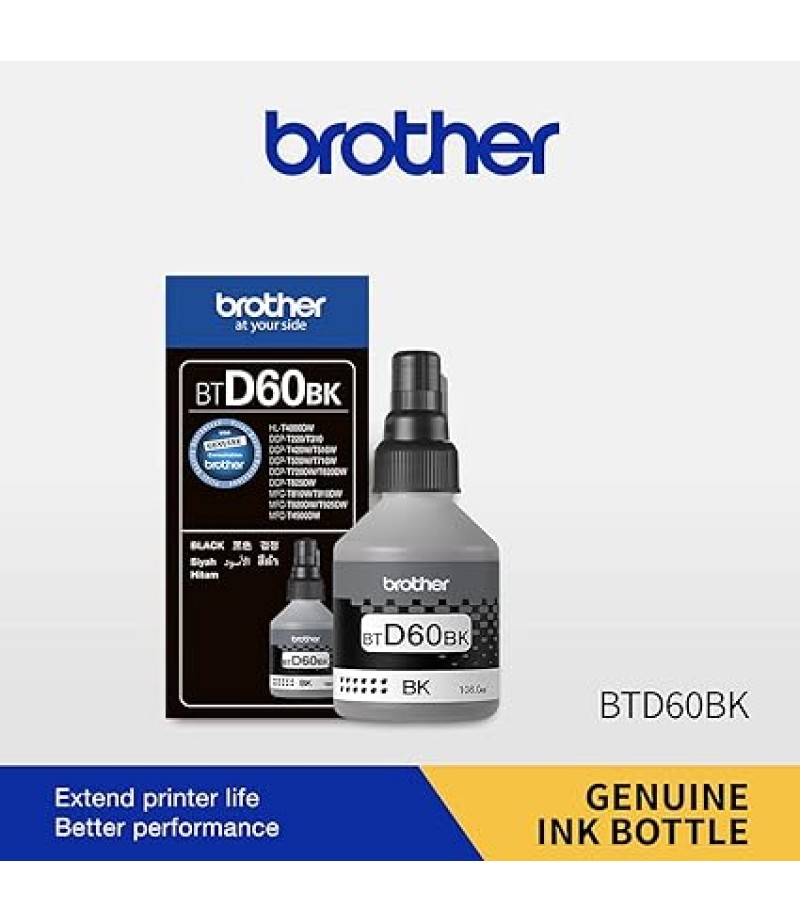 Brother INK BT D60 Black