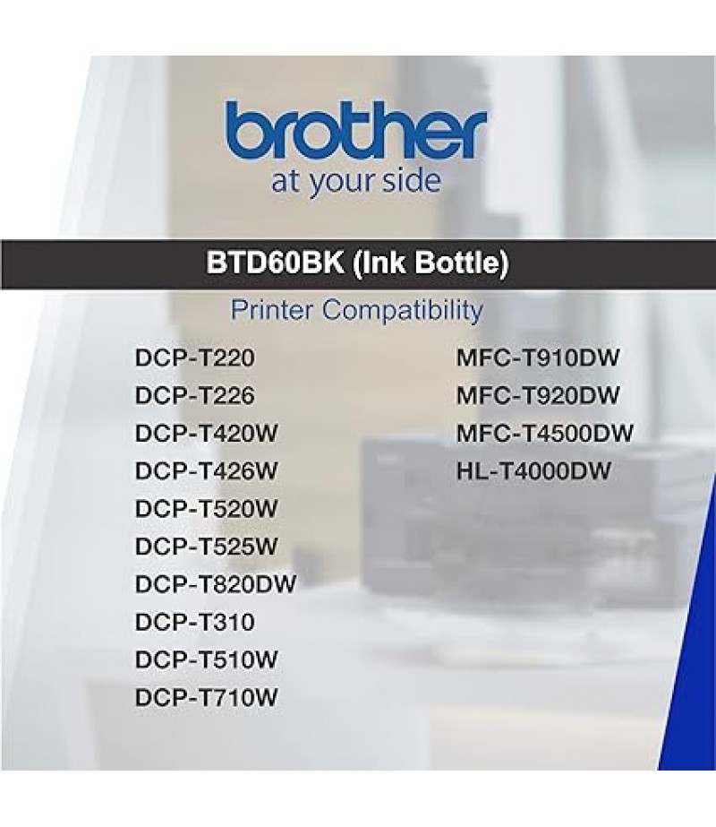 Brother INK BT D60 Black