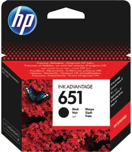 HP INK 651 BLACK C2P10AE