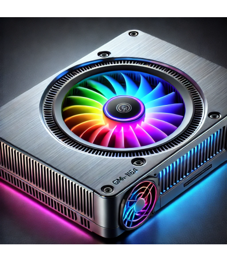 Notebook Cooler Aluminum with RGB Fan360* G-MAX-GMX-X16A GM-GMX-X16A