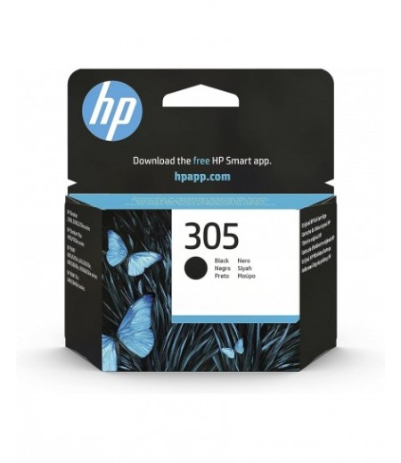 Hp Cartridge Ink 305 Black