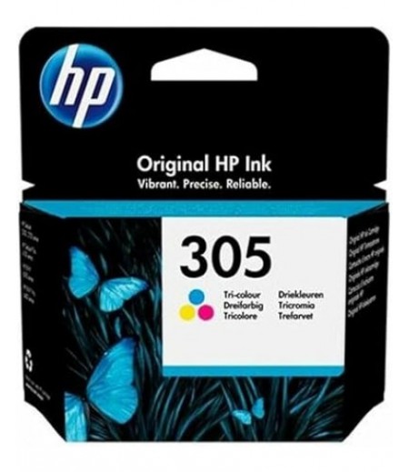 HP 305 Tri-Color Original Ink Cartridge