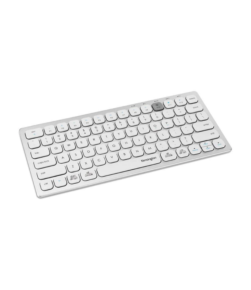 KENSINGTON COMPACT KEYBOARD. Bluethooth 3.0/5.0, Wireless ( 3 DEVICE SUPPORT) K75504AB ( WHITE )