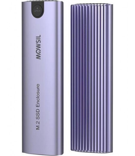 Mowsil M.2 SSD Enclosure Type-C+USB -MOMEC