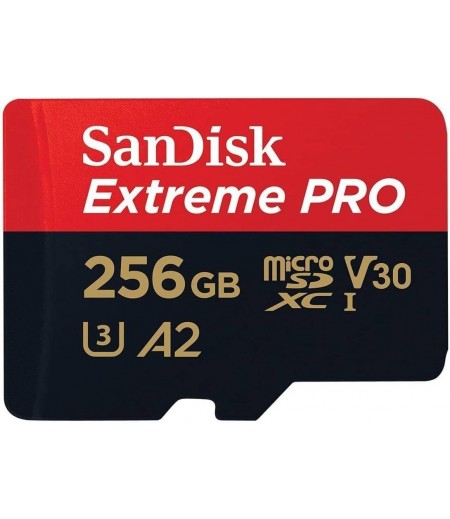SanDisk Extreme PRO 256GB Micro SDXC UHS-I Card | SDSQXCD-256G-GN6MA