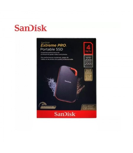 SanDisk Extreme PRO Portable SSD SDSSDE81-4TB-G25