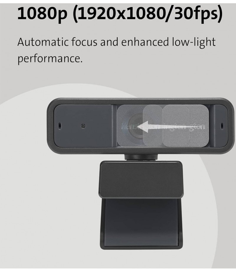 Kensington W2050 Pro 1080p Auto Focus Webcam K81176WW