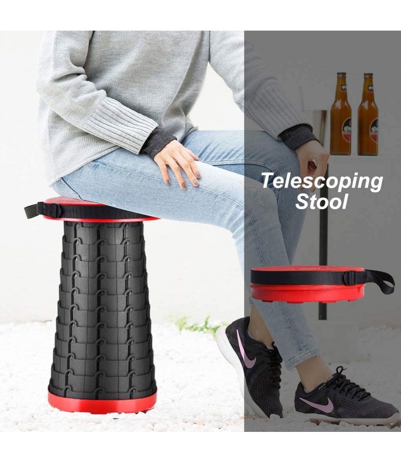 Retractable Folding Stool