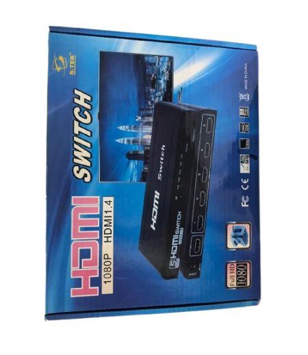 S-tek HDMI Switch 5 in 1