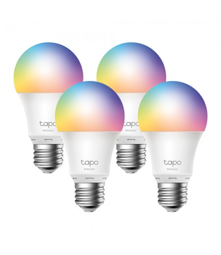 TP-LINK TAPO SMART WI-FI LIGHT BULB, MULTICOLOUR - TAPO L530E(4-PACK)