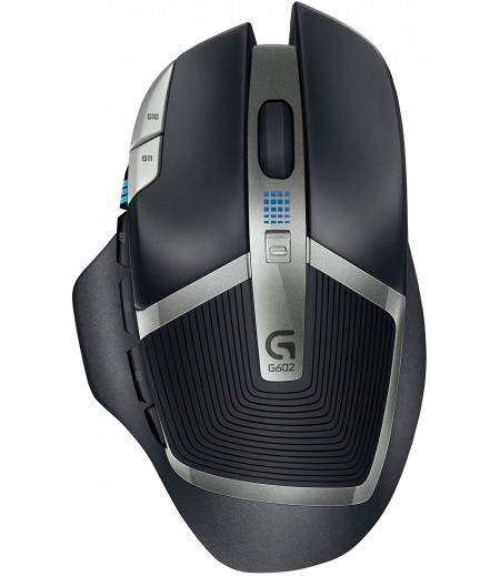 LOGITECH G602 WIRELESS GAMING MOUSE - BLACK