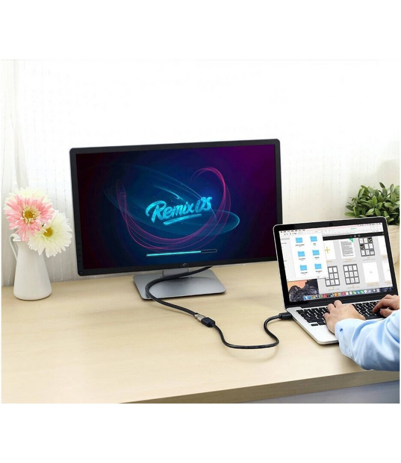 UGREEN HDMI Male to Female Cable 1m (Black) 10141
