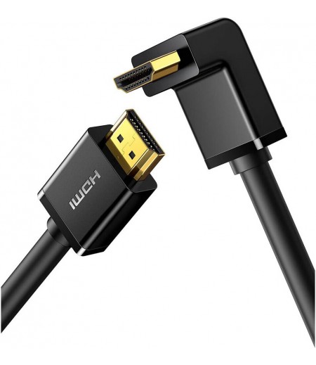 UGREEN HDMI Cable Right Angle 90 Degree 2m (Black) 10173