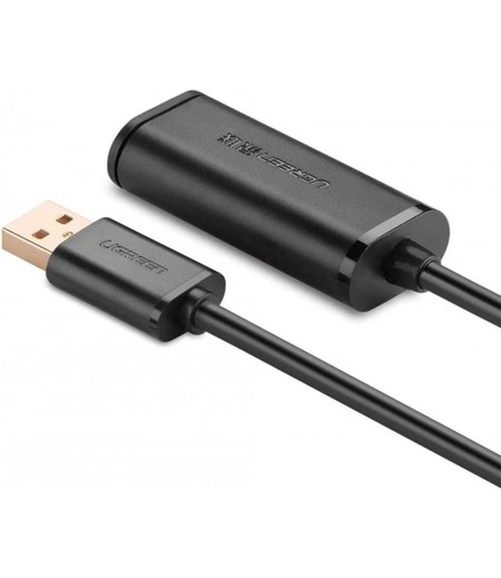 UGREEN USB 2.0 Active Extension Cable with Chipset 5m (Black) 10319