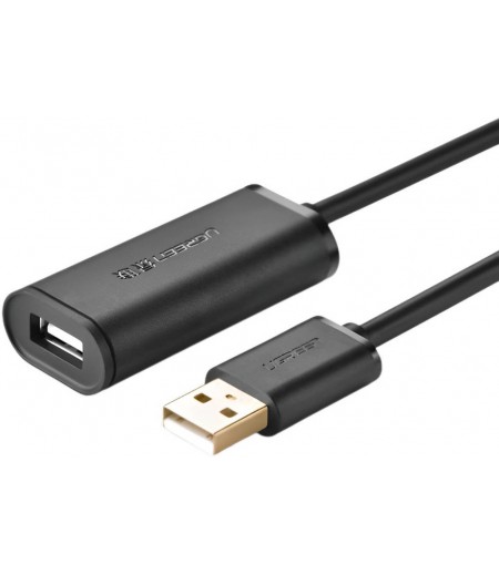 UGREEN USB 2.0 Active Extension Cable with Chipset 10m (Black) 10321