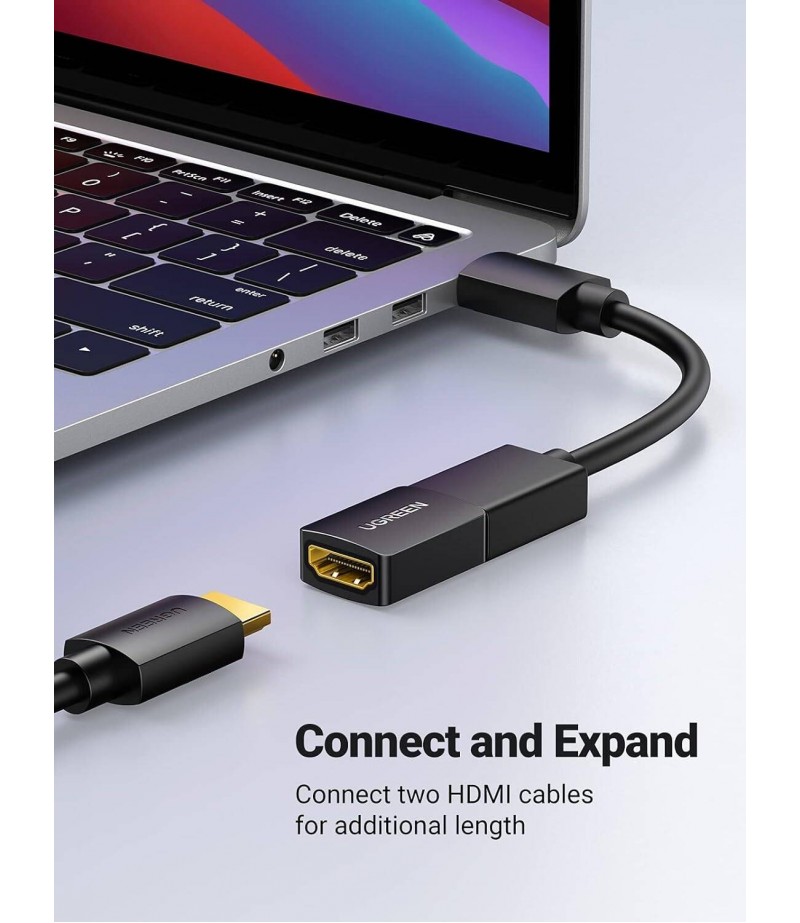 UGREEN HDMI Female to Female Adapter (Black) 20107