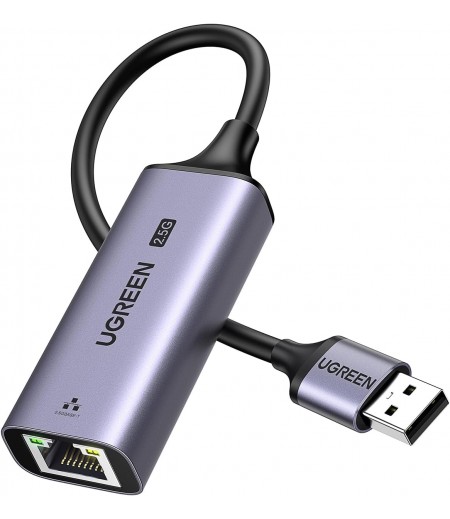 UGREEN USB-A to RJ45 2.5G Ethernet Adapter 25051