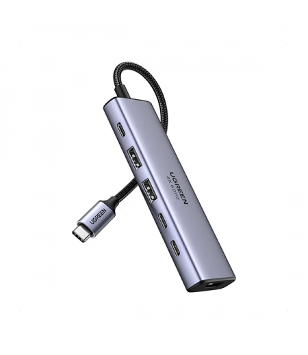 UGREEN USB-C To HDMI+2*USB-A 3.2+2*USB 3.2 C+PD Power Converter (6in1) 35999