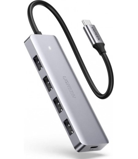 UGREEN 4-Port USB3.0 Hub with USB-C Power Supply 70336