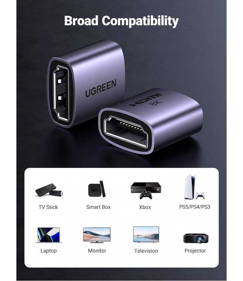 UGREEN HDMI 8K Female to Female Adapter 90592