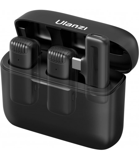 ULANZI J12 Wireless Lavalier Microphone TYPE-C