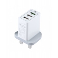 TUTTONICA TUTTO-C404 3 USB WALL CHARGER QC3.0..