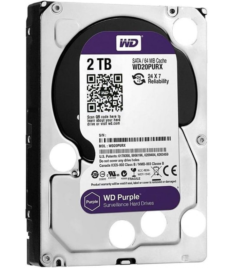 Western digital hard drive 2tb purple 5400rpm