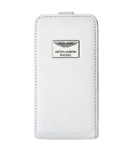 ASTON MARTIN FLIP CASE FOR IPHONE 4 / 4S WHITE
