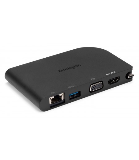 Kensington SD1500 USB-C Mobile Docking Station with HDMI/VGA, USB 3.0 & Gigabit Ethernet | K33969WW