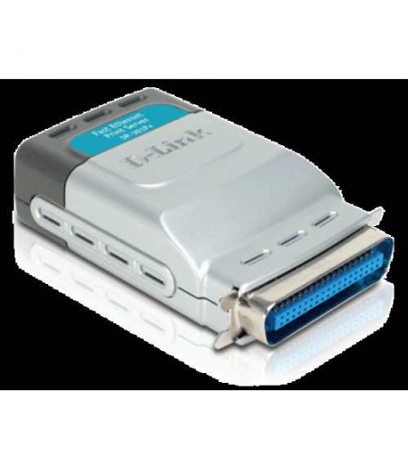 DLINK FAST ETHERNET PARALLEL PRINT SERVER DPR-301P+