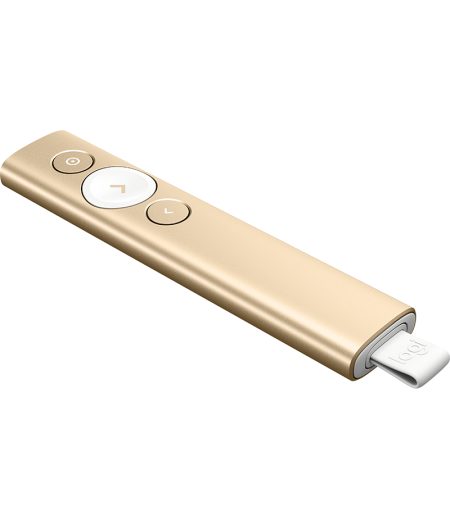 Logitech SPOTLIGHT Bluetooth Presenter Gold