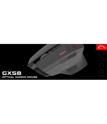 GENESIS NKG-0777 GX58 OPTICAL GAMING MOUSE