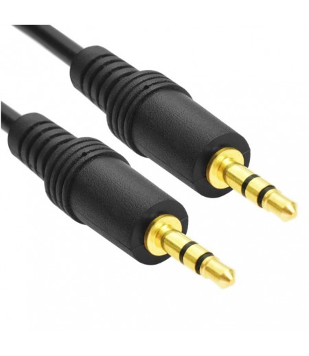 STEREO TO STEREO 3.5MM MALE TO MALE CABLE 1.5MTR NETPOWER