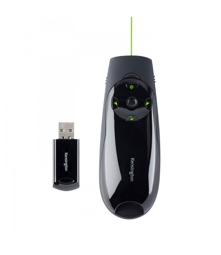 KENSINGTON K72426EU EXPERT GREEN LASER PRESENTER BLACK