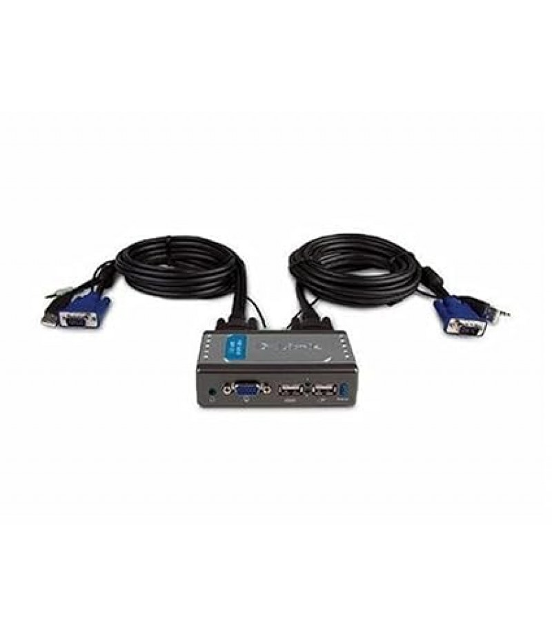 DLink KVM SWITCH D-LINK 2 PORT USB WITH AUDIO SUPPORT | KVM-221