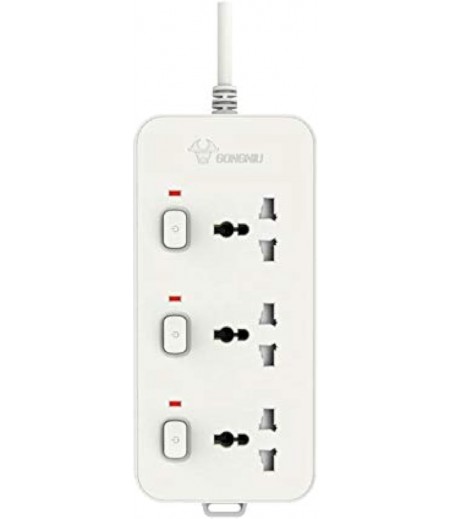 GONGNIU D3030-3M 3SOCKETS POWER EXTENSION