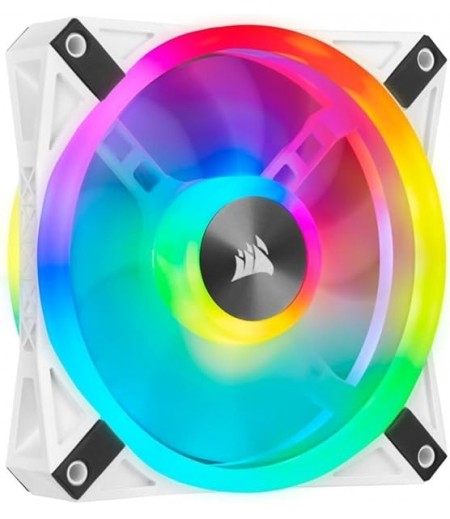 CORSAIR QL140 RGB White Single | CO-9050105-WW