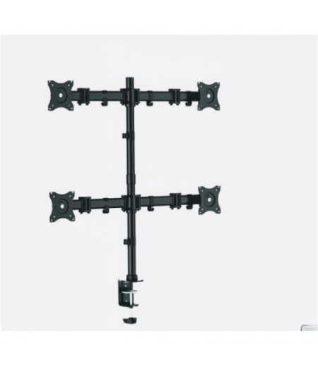 SKILL TECH SHC048 Four Arm Desktop Mount Stand for 13 to 27-inch Monitor