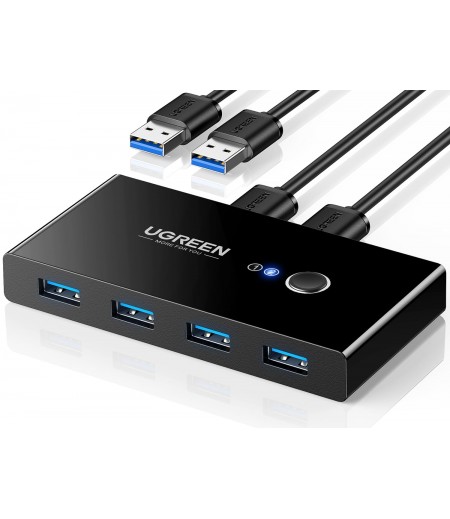 UGREEN 2 In 4 Out USB 3.0 Sharing Switch Box 30768