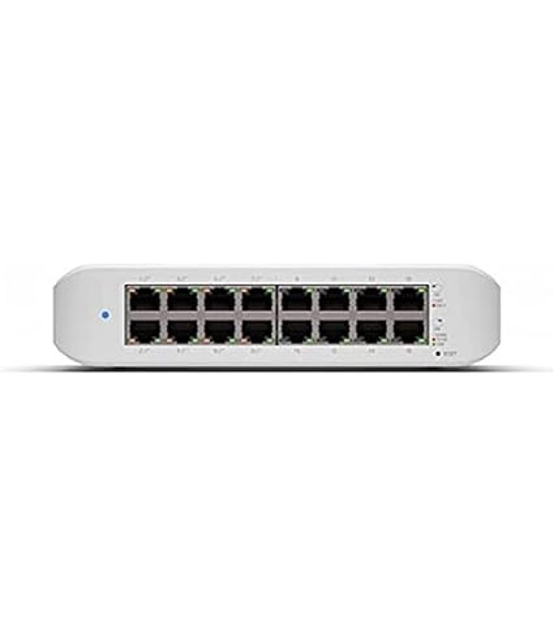 Ubiquiti Networks Unifi Usw-Lite-16-Poe | Switch Lite 16 Rj45 Ports | 802.3A T Poe+ | Smb Layer 2 Poe Gigabit Ethernet Switch | - White